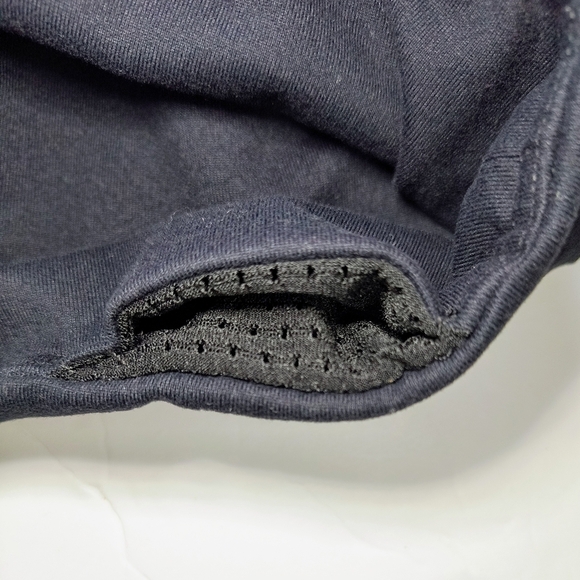 Nine West Active Black & White Yoga Athletic Leggings Reflective Stripes L - Picture 9 of 10